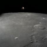 The Apollo 12 Lunar Module Intrepid Is Set in a Lunar Landing Configuration