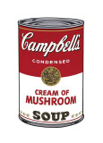 Campbell's Soup I: Cream of Mushroom  c1968