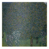 Roses under the Trees  c 1905