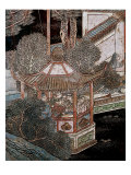 Screen Called 'Coromandel' with Scenes from the Life in the Forbidden Town of Peking: Musicians