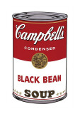 Campbell's Soup I: Black Bean  c1968