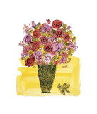 Basket of Flowers  c1958