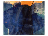 Abstract Image in Blue and Orange