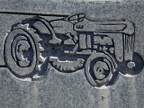 North America  Nevada  White Pine County  Lund  Lund Cemetery  Headstone Detail