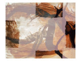 Abstract Image in Brown and White