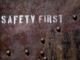 White Pine County  East Ely  Nevada Northern Railway Museum  Safety First on Side of Rail Stock