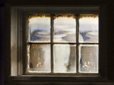 Ceramic Vases Behind Window