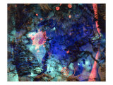 Abstract Image in Blue