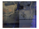 Abstract Image in Black and Blue