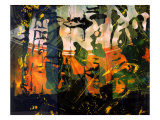 Abstract Image in Red and Green