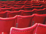 Rows of Red Theatre Seats