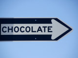 Street Sign That Says Chocolate in San Francisco  California