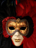 Ornate Mask  Venice  Italy