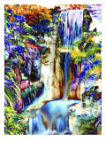 Waterfall in Glorious Tropical Color