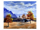 Secluded Barn in Meadow