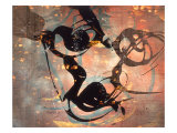 Abstract Image in Brown and Black