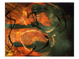 Abstract Image in Red and Black