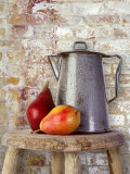 Still Life of Two Pears and a Coffee Pot