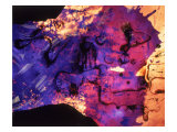 Abstract Image in Blue and Magenta