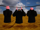 See No Evil  Speak No Evil  Hear No Evil in a Surrealist Theme