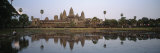 Angkor Wat  a Buddhist Temple  and Reflections on the Water