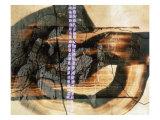 Abstract Image in Beige  Brown  and Black