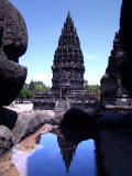 Temples in Prambanan  Indonesia