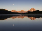 Sunrise  Oxbow Bend  Grand Teton National Park  Wyoming  USA