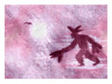 Native American Dancing in the Cave