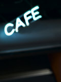 Neon Cafe Sign