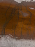 Aerial View of Animal Trails in the Salt Pans at Makgadikgadi