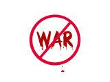 Symbol  No War with Drops of Blood