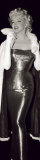 Marilyn Monroe in Long Fitted Evening Gown (detail)