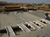 Stone Bridges Lead to the Forbidden City's Gate of Supreme Harmony