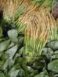 Fresh Greens for Sale in an Outdoor Food or 'Wet' Market