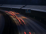 Photovoltaic Panels on an Autobahn Noise Reduction Wall
