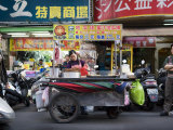Mobile Food Cart in the Streets of Taipei