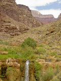 Waterfall Flows Through a Desert