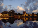 Village of Kizingitini Is Reflected in the Water