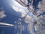 Parobolic Mirrors at a Solar Thermal Plant are Used to Heat Oil