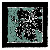 Tropical Woodblock IV