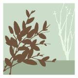 Metro Leaves in Green I