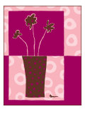 Minimalist Flowers in Pink III