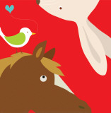 Farm Group: Rabbit and Horse