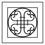 Black and White Ironwork IV