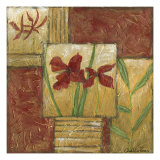 Red Lacquer Collage III