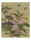 Bees and Garden Blossoms