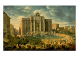The Trevi Fountain In Rome 1753-56