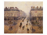 The Avenue De L'Opera  Paris  1880