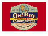 Oh! Boy Homogenized Peanut Butter